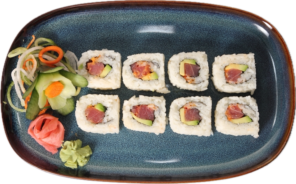 BIG MAKI-VÖRÖSTONHAL/AVOKADO.