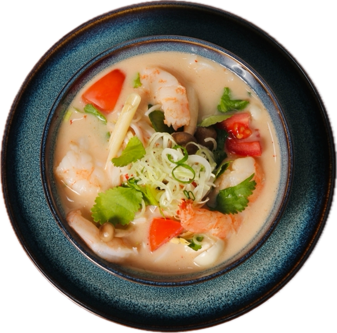 TOM KHA LEVES SEA FOOD